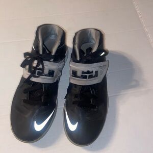 Black Nike high tops size US 6.5 Y